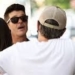 Leonardo DiCaprio and Girlfriend Vittoria Ceretti Spotted Catching Up With Robin Thicke in New York