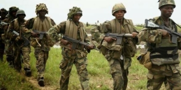 Troops Arrest Suspected IPOB Armourer, Logistics Courier In Imo Raid 7 Troops Arrest Suspected IPOB Armourer, Logistics Courier In Imo Raid