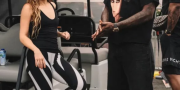 Burna Boy Reunites With Shakira Ahead Of FIFA World Cup Final Halftime Show 2 Burna Boy Reunites With Shakira Ahead Of FIFA World Cup Final Halftime Show
