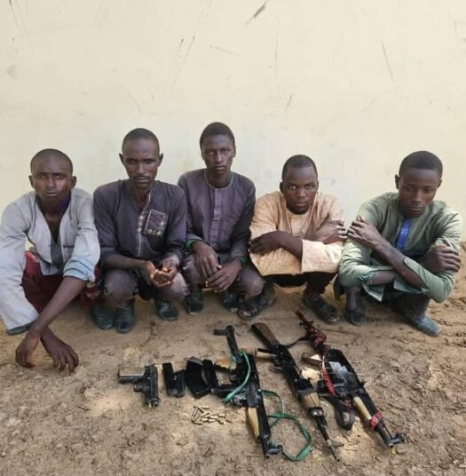 Troops Arrest 5 Suspected Kidnappers, Recover Arms In Yobe 1 IMG 7577