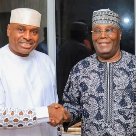 Kenneth Okonkwo and Atiku Abubakar