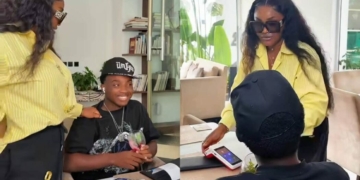 “He Had The Effrontery To Say The Food Is Cheap"– Mercy Aigbe Laments As She Treats Son To A N600k Lunch Date 3 “He Had The Effrontery To Say The Food Is Cheap”– Mercy Aigbe Laments As She Treats Son To A N600k Lunch Date