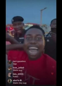 Peller Clashes With Police Officers Over Driving Vehicle Without Number Plate