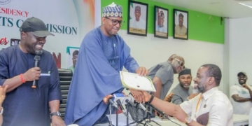 Lois Ihwo Congratulates Awodi On Inauguration As Nigeria Para-Powerlifting Federation President