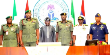 Tinubu Meets Security Chiefs For Review