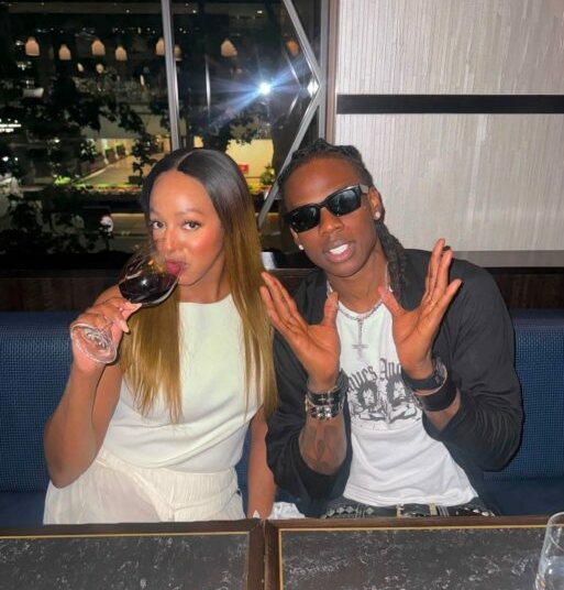 DJ Cuppy Jokes About Rema Picking Up The Bill During London Hangout 1 Rema Cuppy