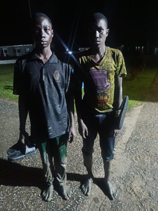 Nigerian Navy Rescue 2 Teenagers From Drowning In Bayelsa