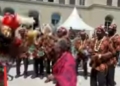 Okonjo-Iweala Showcases Dance Skills  As Igbo Masquerades Perform At WTO Open Day Ceremony