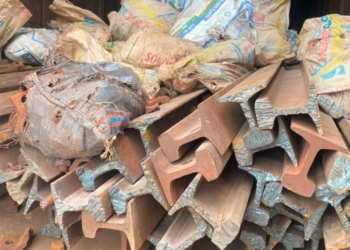 Police Arrest 3 Suspected Vandals With Stolen Rail Tracks Worth N200m In Oyo