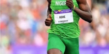 Commonwealth Games: Ashe Powers To 10.10s Heat Win, Joins Fakorede In 100m Semi Finals