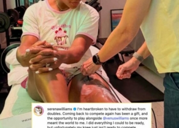 Serena Williams Withdraws From Wimbledon Doubles With Venus Over Knee Injury