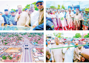 Tinubu Commissions Underpass, Major Roads In Nasarawa, Lauds Gov. Sule’s Infrastructure Drive