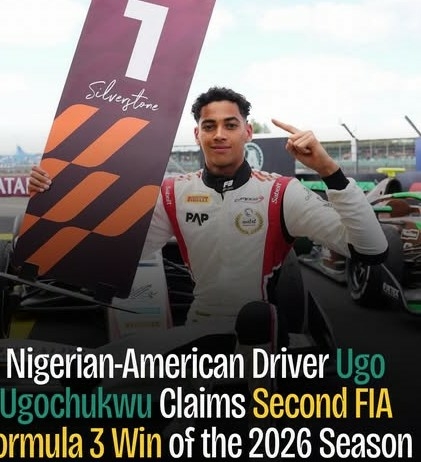 Nigerian-American Ugo Ugochukwu Dominates British GP Sprint, Claims Second F3 Win Of Season 1 Ugo