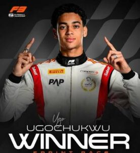 Nigerian-American Ugo Ugochukwu Dominates British GP Sprint, Claims Second F3 Win Of Season