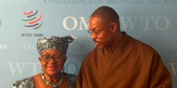 Ladipoe Champions African Creativity, Serenades Okonjo-Iweala At Geneva AI Summit