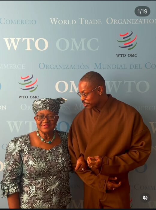 Ladipoe Champions African Creativity, Serenades Okonjo-Iweala At Geneva AI Summit