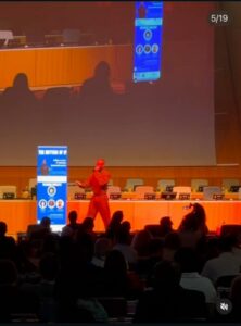 Ladipoe Champions African Creativity, Serenades Okonjo-Iweala At Geneva AI Summit