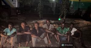 Troops Dismantle Suspected Illegal Bunkering Site, Arrest 6 In Lagos 2 Troops Dismantle Suspected Illegal Bunkering Site, Arrest Six In Lagos