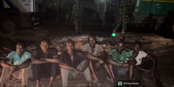 Troops Dismantle Suspected Illegal Bunkering Site, Arrest 6 In Lagos 2 Troops Dismantle Suspected Illegal Bunkering Site, Arrest Six in Lagos
