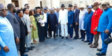 PICTORIAL: Governors, Political Leaders Attend Wike’s Daughter’s Graduation In UK