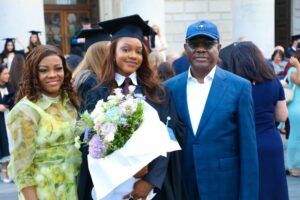 PICTORIAL: Governors, Political Leaders Attend Wike’s Daughter’s Graduation In UK 2 Wikes daughter grduates