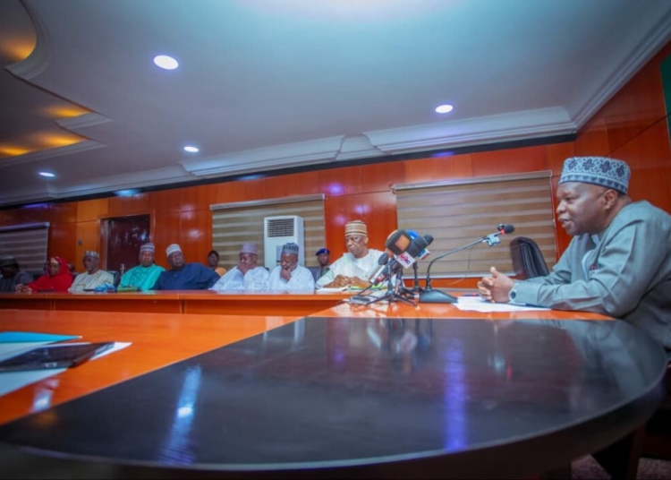 Sheath Your Swords, Embrace Dialogue, Rebuild APC Unity - Gov Yahaya To Aggrieved Members 1 Gov Inuwa Yahaya while addressing APC Reconciliation Committee