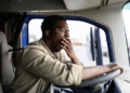 Passenger Left Shocked After Allegedly Spotting Commercial Driver Asleep Behind The Wheel