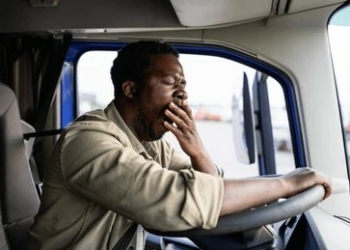 Passenger Left Shocked After Allegedly Spotting Commercial Driver Asleep Behind The Wheel
