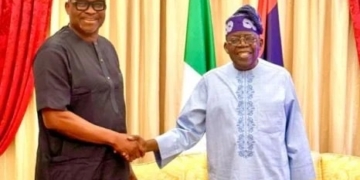 You’re Too Big For REA Chairmanship, Isaac Fayose Tells Ex-Governor Brother 2 President Bola Tinubu With The Former Ekiti State Governor, Ayo Fayose. Photo Credit: Imran Muhammed