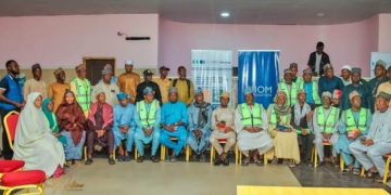 IOM Strengthens Conflict Mitigation, Donates Phones, Other Gadgets To Prevention Officers