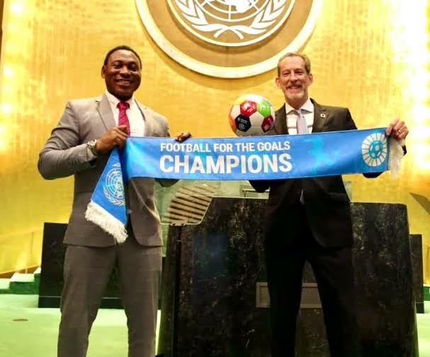 Amokachi Embraces UN Role, Intensifies Fight for Youth Mental Health Through Sport 1 images 2026 07 23T113740.202