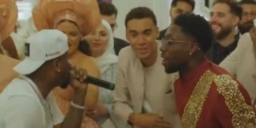 ‎Mr P Lights Up Bayern Munich Star Alphonso Davies’ Wedding