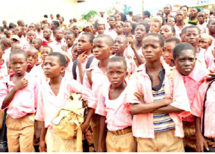 school children