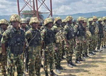 troops