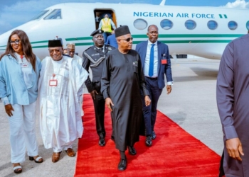 Shettima Returns To Nigeria After AU Summit In Angola