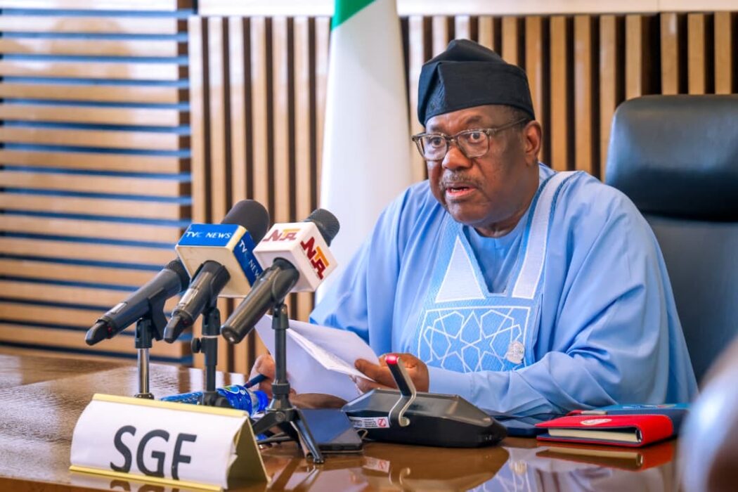 SGF Gives Presidential Security Committee 90 Days To Submit Report