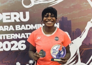 Bolaji Stays In Peru for High-Level Para Badminton Camp