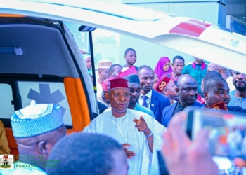 Gov Yusuf Enforces Road Discipline At Busy Junction In Kano