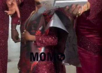 The Moment Aunty Ramota Steals The Spotlight At Peller And Jarvis’ Wedding