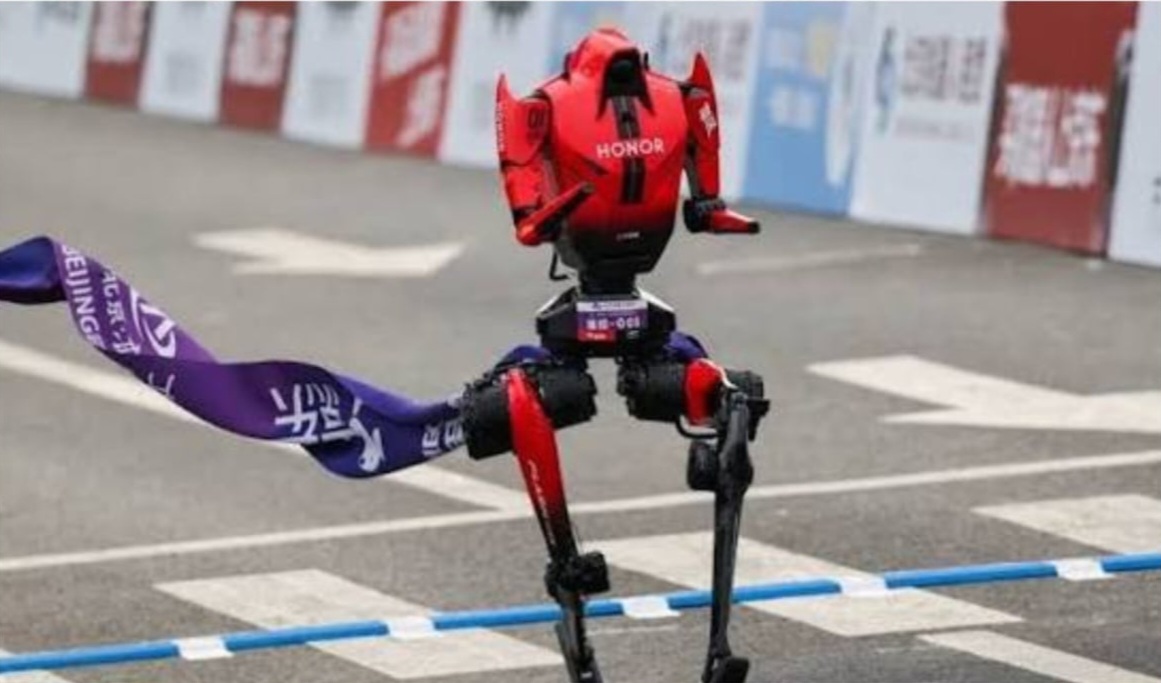 Chinese Humanoid Robot Runs 100m In 9.32 Seconds, Beats Bolt’s Record