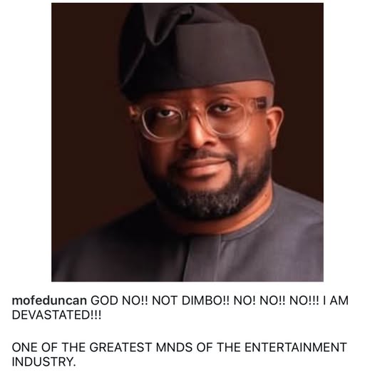 Nollywood Director Dimbo Atiya Dies