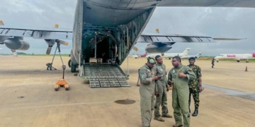 NAF Airlifts First 86 Nigerian Troops To ECOWAS Peace Mission In Guinea-Bissau 3 NAF Airlifts First 86 Nigerian Troops To ECOWAS Peace Mission In Guinea-Bissau
