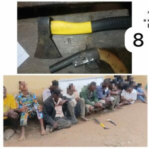 Ogun Police Rescue Abducted Victim In 24 Hours Raid, Arrest 24 Suspects, Recover Firearms 2 Ogun Police Rescue Abducted Victim In 24 Hours Raid, Arrest 24 Suspects, Recover Firearms