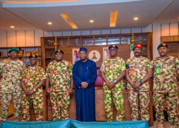 Gov Yahaya Seeks Stronger Security Collaboration As Army GOC Visits Gombe