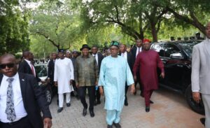 PHOTO: Gov Bala Takes Jonathan On Tour Of Yankari Game Reserve