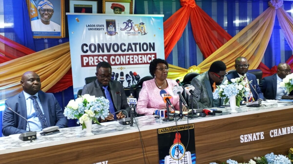 ‎LASU Graduates 20,604 Students, Honours Dangote, Adesola, Kekere-Ekun At 29th/30th...