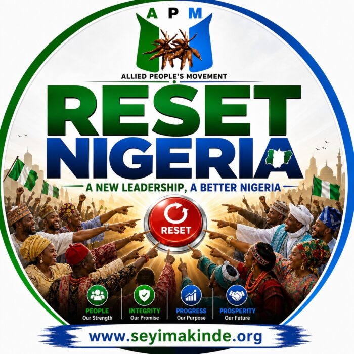Reset Nigeria Movement: Why Nigerians Must Reclaim The Future