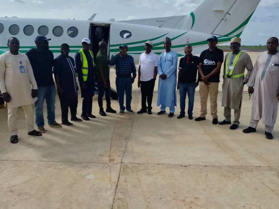 Calibration Flight Arrives Gusau International Airport