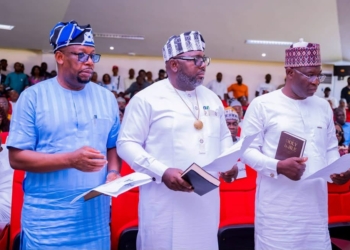 Alia Swears In 7 Commissioners, Charges Them To Serve Benue