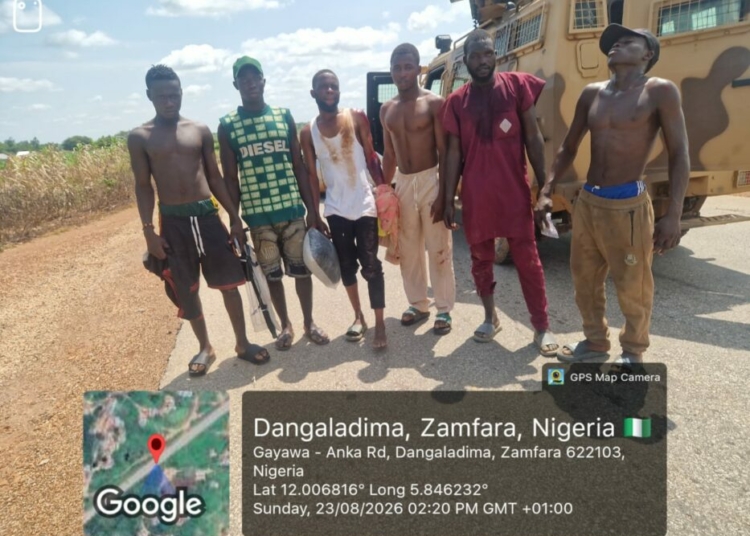 Troops Arrest 3 Suspected Gunrunners, Rescue 6 Kidnap Victims In Zamfara 1 IMG 20260824 WA0034